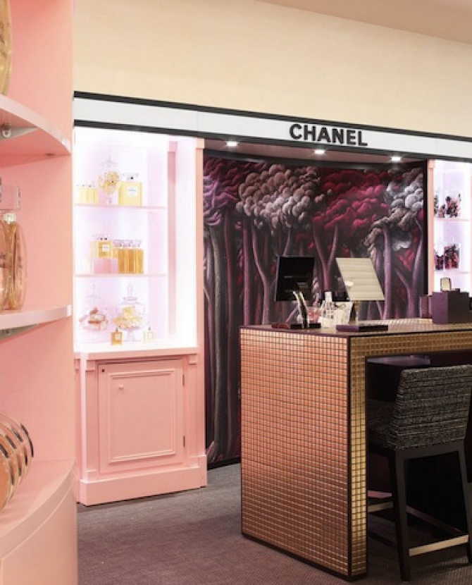 Chanel в Harrods: бутик и выставка