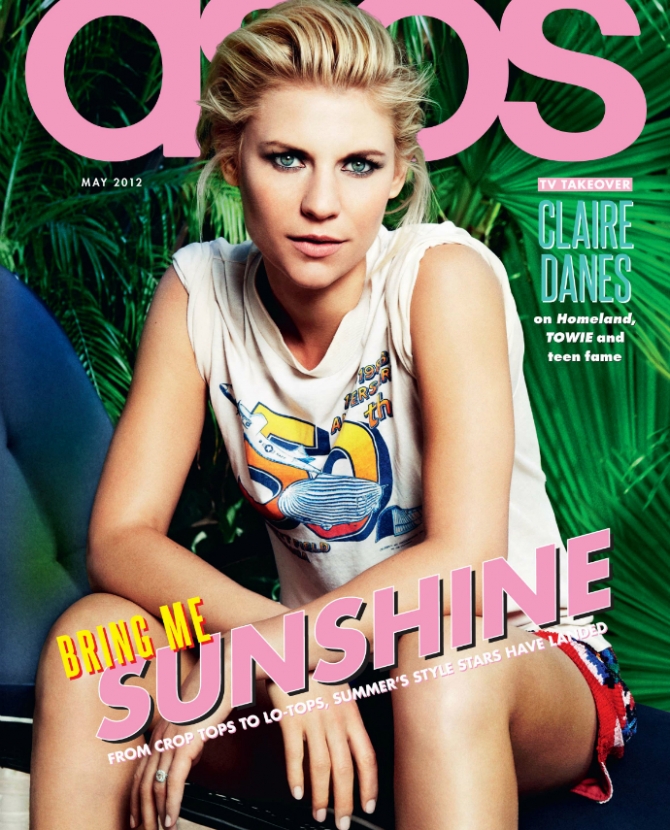 Клэр Дейнс в майском Asos Magazine