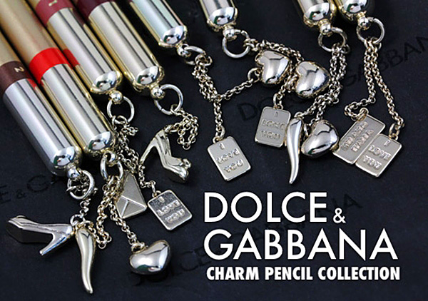 Карандаши с брелоками от Dolce & Gabbana