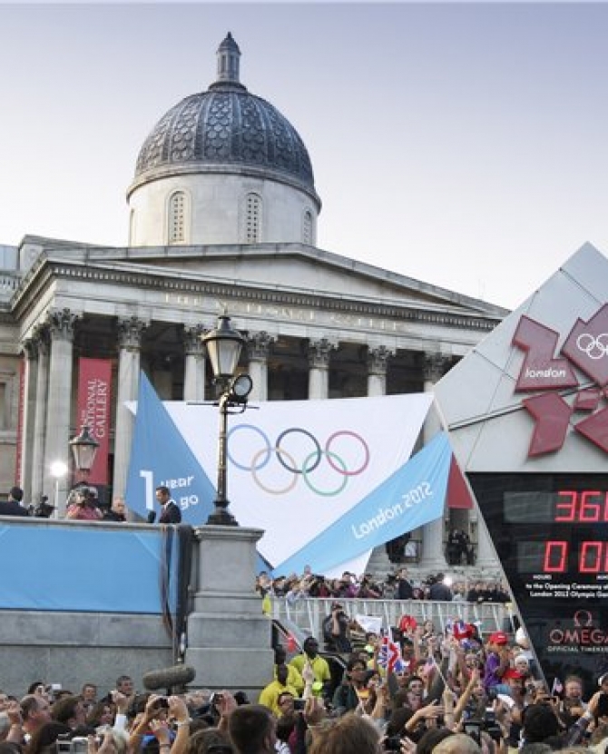 Лондонцы считают минуты до Олимпиады