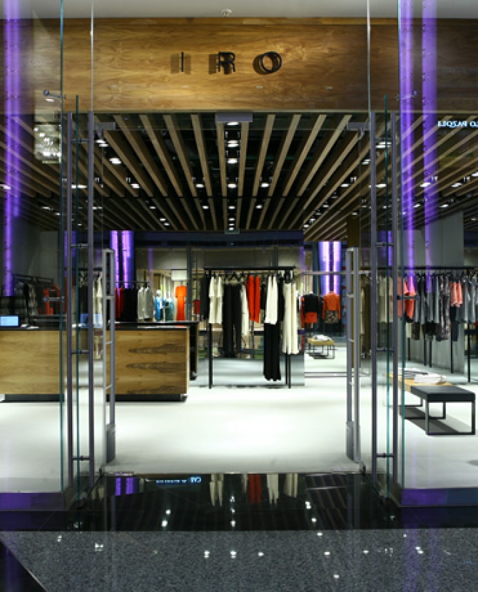 Первый бутик марки Iro в Москве