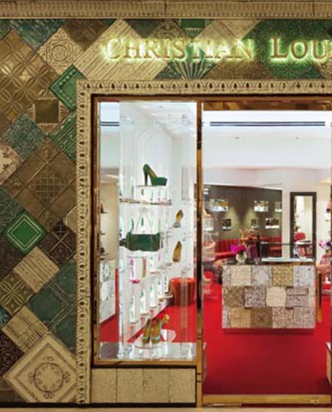 Первый бутик Christian Louboutin в Нью-Дели 