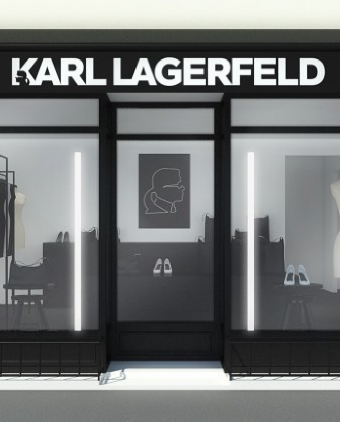 Карл Лагерфельд открывает pop-up store