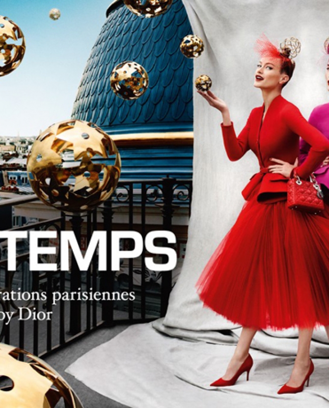 Рекламная кампания Dior for Printemps