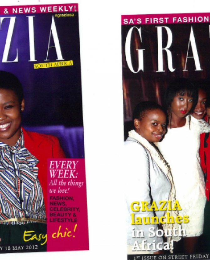 Журнал Grazia приходит в Африку