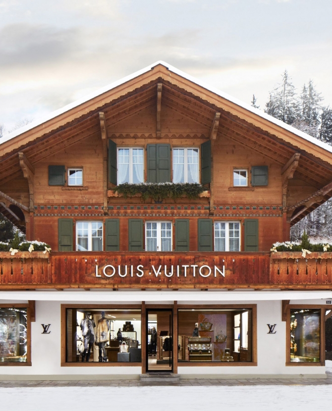 Бутик Louis Vuitton открылся в Гштааде