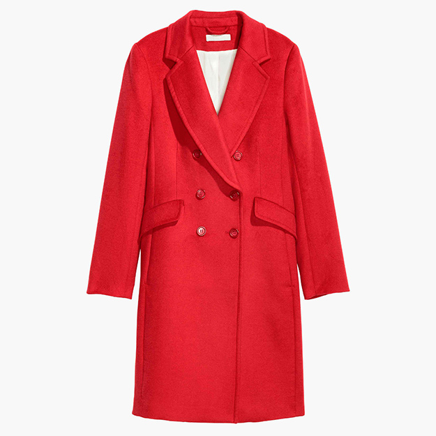 Пальто из смесовой шерсти H&M, hm.com, 6 299 руб. (8 999 руб.)