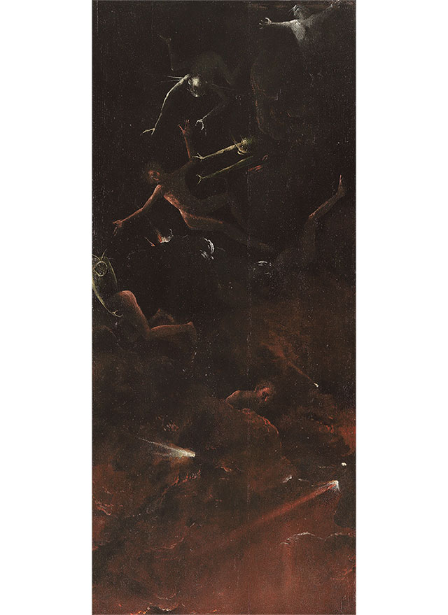 Иероним Босх Полиптих «Видения потустороннего мира» (фрагмент), ок.1505-15