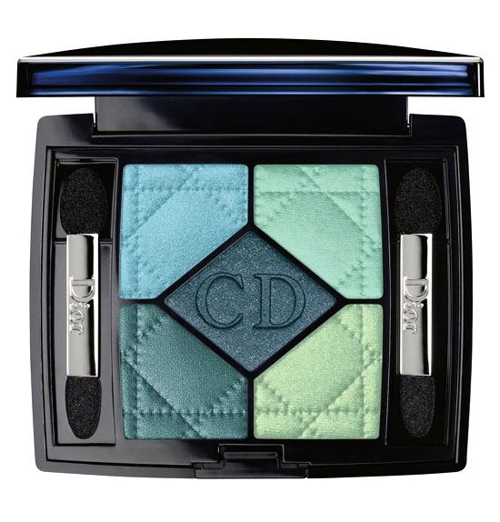 Тени Dior 5 Couleurs Eyeshadow оттенка Blue Lagoon