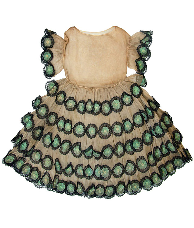 Детское платье из органзы, 1925