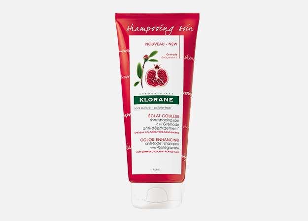 Color Enhancing Anti-Fade Shampoo with Pomegranate от Klorane, 753 руб.