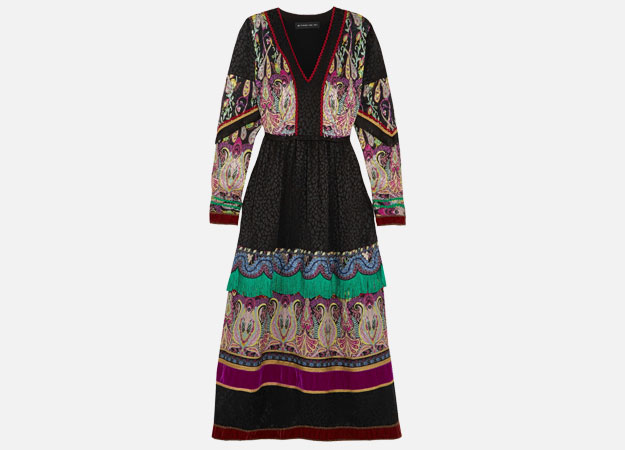 Платье, Etro<p><a style=\"\" target=\"_blank\" href=\"https://www.net-a-porter.com/ru/en/product/983013/Etro/fringed-embellished-silk-jacquard-midi-dress\">net-a-porter.com</a></p>