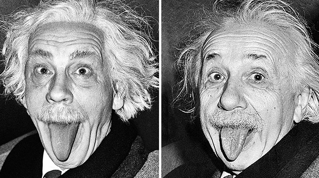 Sandro Miller, Arthur Sasse / Albert Einstein Sticking Out His Tongue (1951), 2014