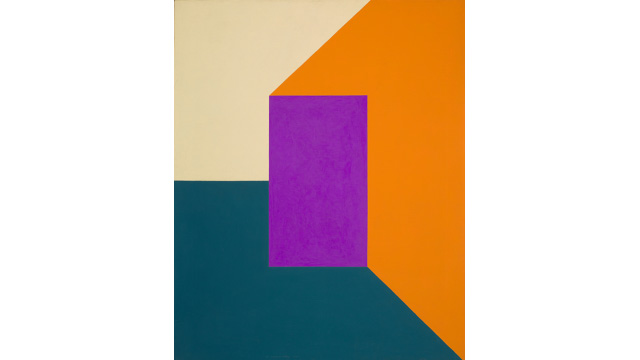 Frederick Hammersley \"On in\" 1961