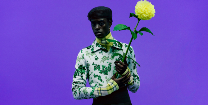 Новую кампанию Dior Men вдохновили работы художника из Ганы Амоако Боафо