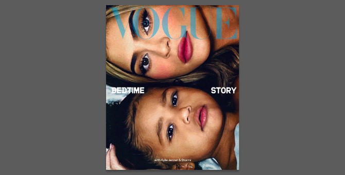 Кайли Дженнер снялась вместе с дочерью для обложки Vogue Czechoslovakia