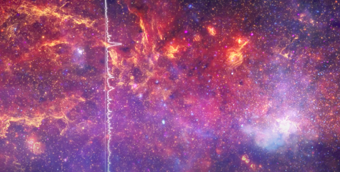 NASA превратило снимки космоса в мелодии