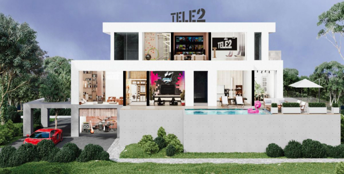 Tele2 создал виртуальный дом с лекциями, экскурсиями и тренировками