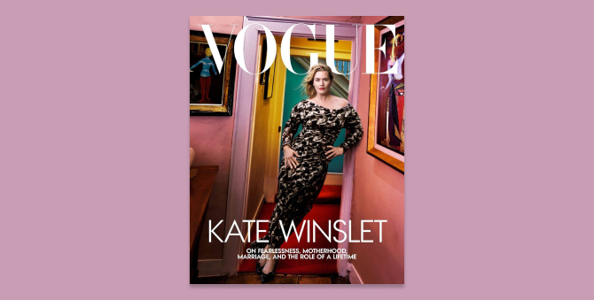 Кейт Уинслет снялась для обложки американского Vogue