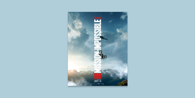 В Сети появился первый постер фильма «Миссия невыполнима 7» с Томом Крузом