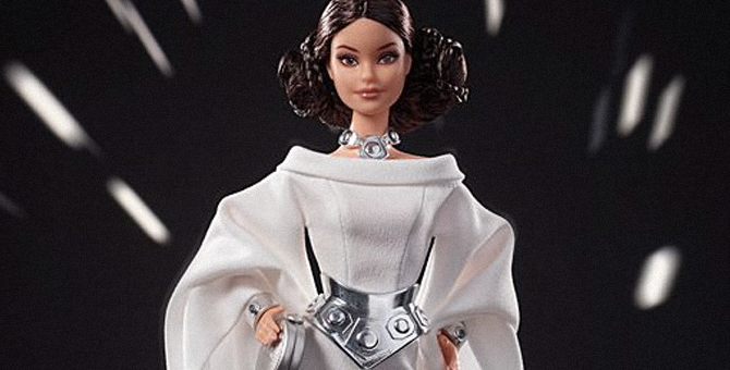 Mattel выпустила кукол Барби, вдохновленных персонажами «Звездных войн»