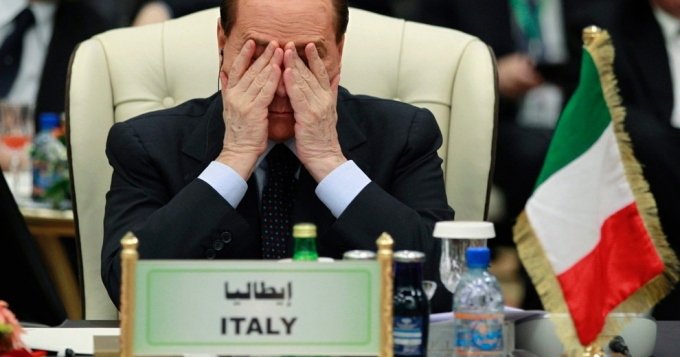 Берлускони: \"Италия — поганая страна!\"