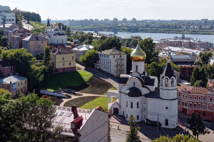 Современный Нижний Новгород Фото